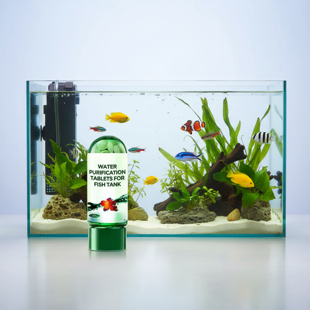 Tabletas purificación acuario 2